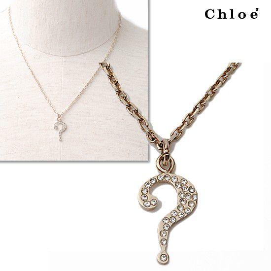 Chloe クロエ アクセサリー ネックレス ライトゴールド 2O0354-AG7-097 新品 送料無料｜brand-pit｜02