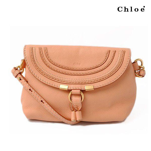 Chloe クロエ  ショルダーバッグ/ポシェット　MARCIE/マーシー CORAL　SANDS　3P0578-161 31H　新品　送料無料　｜brand-pit