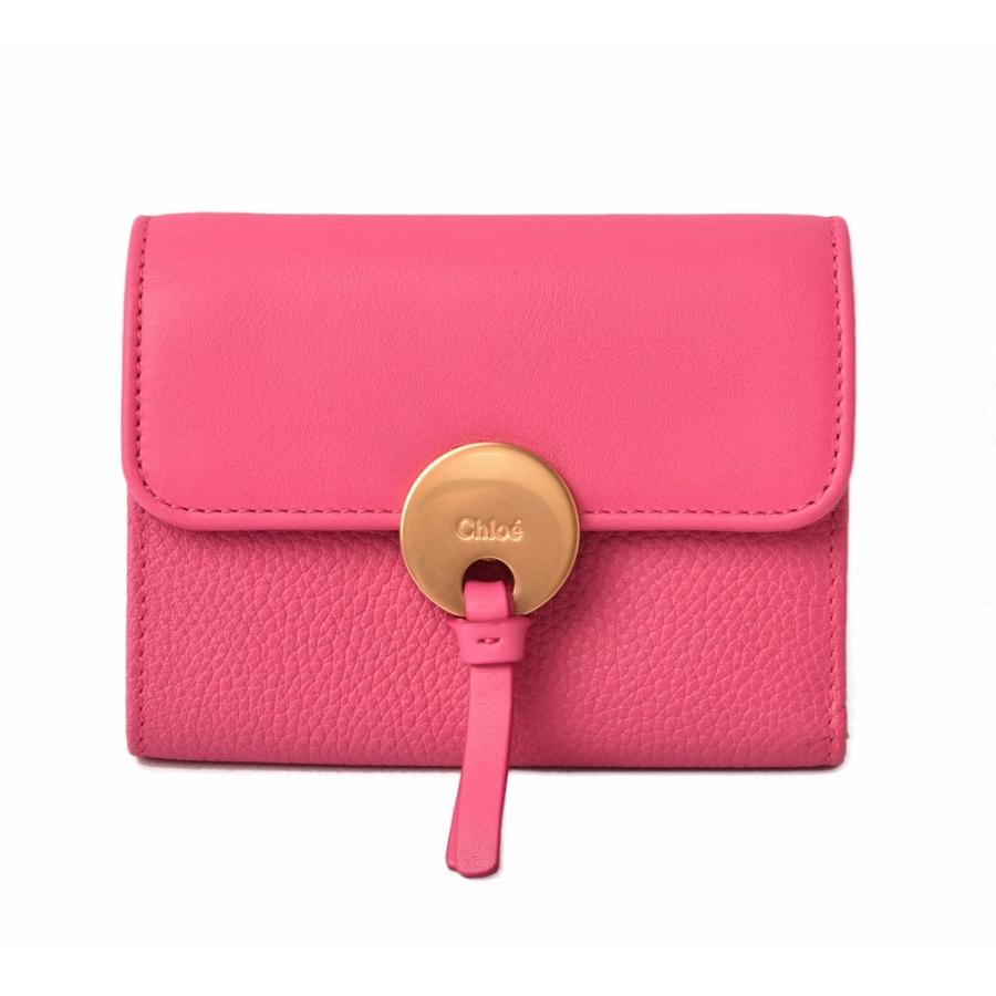 美品ChloeクロエINDYインディ折りたたみ財布 Chloe（クロエ） 財布/ミニウォレット 折財布 INDY/インディ