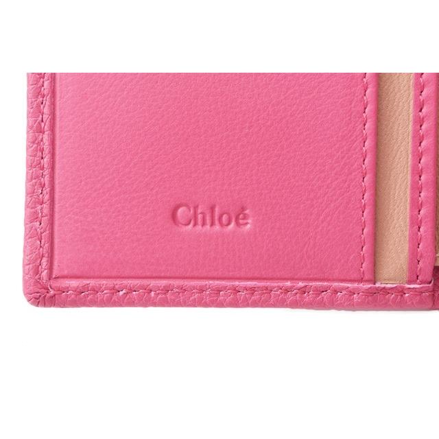 美品ChloeクロエINDYインディ折りたたみ財布 Chloe - □新品同様□ Chloe クロエ インディ レザー 三つ折り 財布