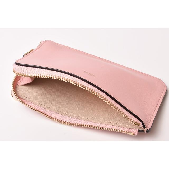 未使用品　Chloe クロエ　小銭入れ　ケース　ポーチ　サーモンピンク Chloe クロエ コインケース/カードケース ポーチ Alphabet