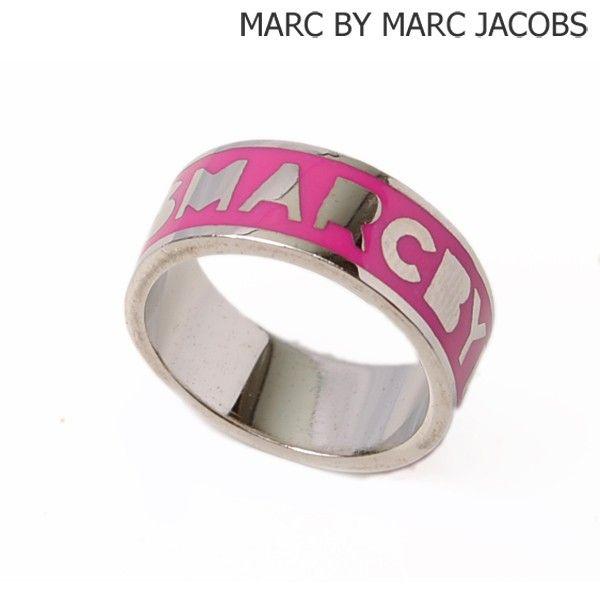 MARC BY MARC JACOBS  マークバイマークジェイコブス  MARC BY MARC JACOBS リング/指輪　クラッシクマーク　ロゴ　POP PINK/ポップピンク｜brand-pit｜02