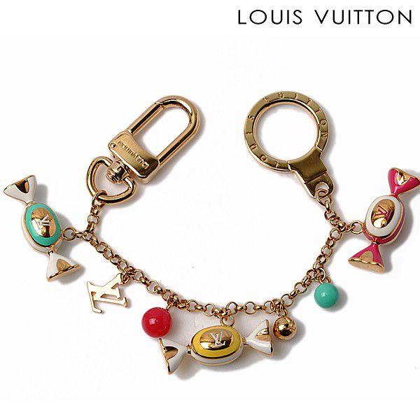 LOUIS VUITTON ルイヴィトン キーリング/キーホルダー バッグチャーム ポルト クレ シェンヌ ヌデリス M66002 :co-l-0070:Import shop P.I.T