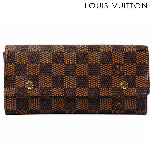 ルイヴィトン LOUIS VUITTON 長財布　ポルトフォイユ　ロン　モデュラブル N63093 ダミエ　取り外し可能ポーチ付｜brand-pit