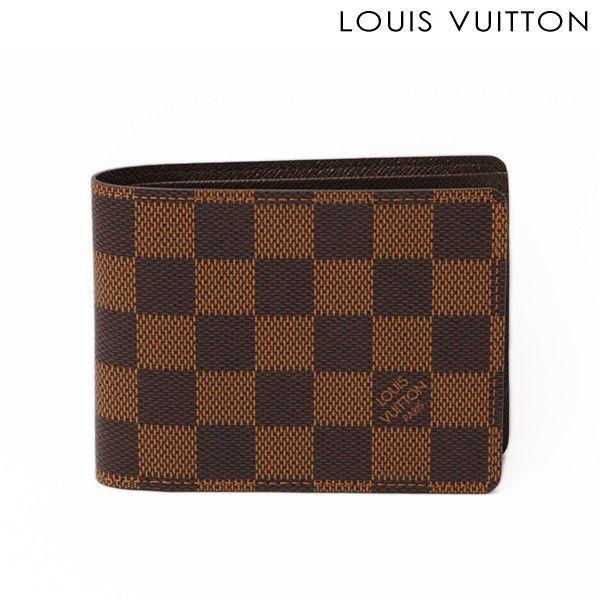 ルイヴィトン LOUIS VUITTON 折財布/札入れ　ポルトフォイユ・ミュルティプル N60895 ダミエ｜brand-pit｜02