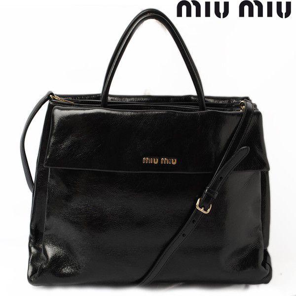 miu ミュウミュウ ショルダーバッグ/ハンドバッグ RN0929 シャイニー  