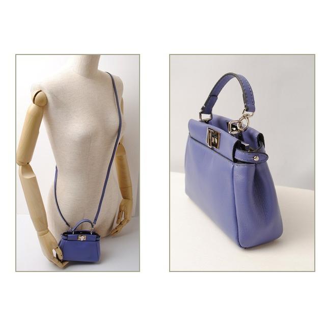 フェンディ マイクロ ピーカブー ショルダーバッグ アクセサリーポーチ Fendi Micro Peekaboo Purple パープル Fd 17 001 Import Shop P I T 通販 Yahoo ショッピング