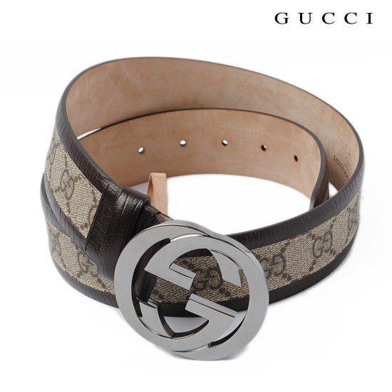 GUCCI（グッチ） アパレル ユニセックスベルト GGプラス GGブラウン 