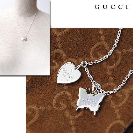 Gucci - GUCCI グッチ シルバーネックレス ペンダント SV925 223351