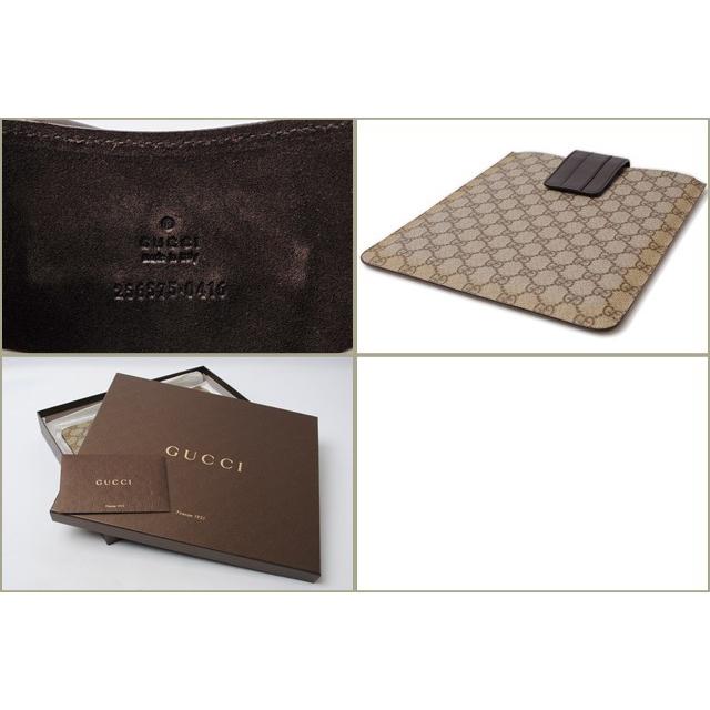 グッチ iPadケース　GUCCI GGプラス　GGブラウン/ベージュ　256575 FCIFN 9643 わけあり アウトレット｜brand-pit｜06