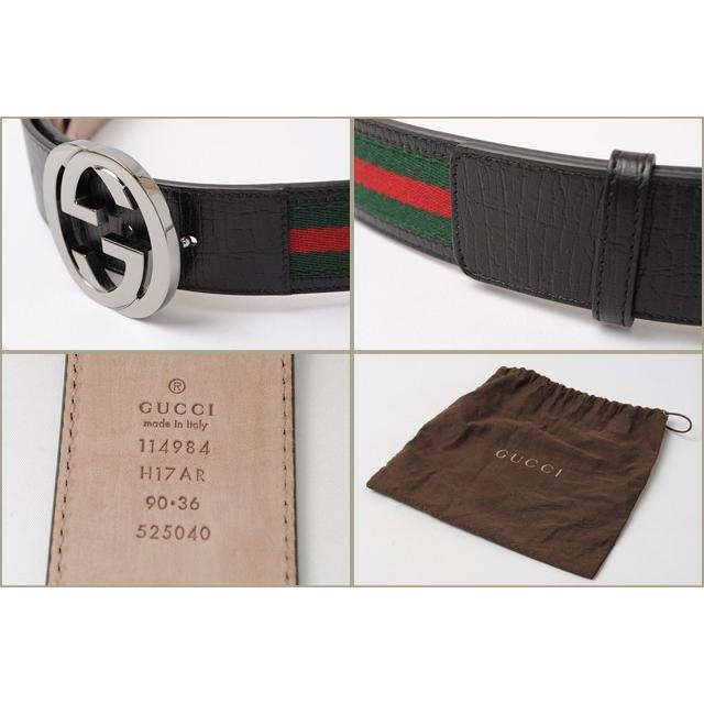GUCCI グッチ ベルト メンズ シェリーライン グリーン/レッド GUCCI グッチ ベルト メンズ シェリーライン グリーン/レッド