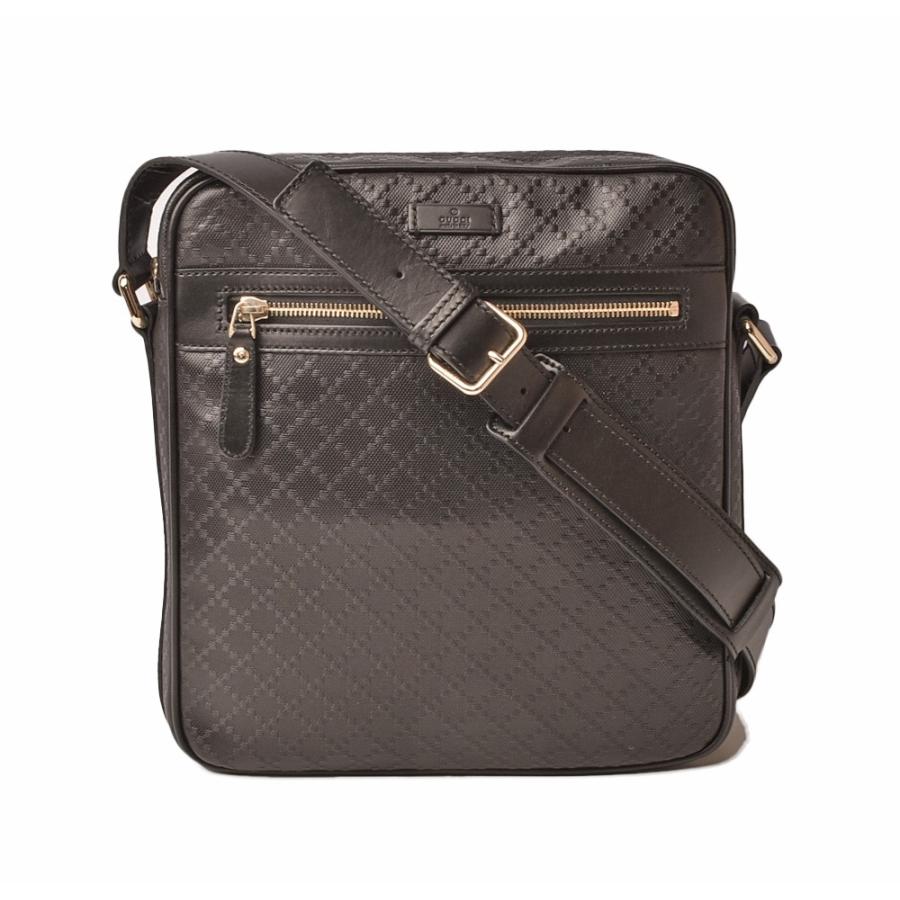別倉庫からの配送 グッチ メンズ Gucci ショルダーバッグ ポシェット グッチ ショルダーバッグ ポシェット 1448 ブラック ディアマンテ メンズ Gucci バッグ