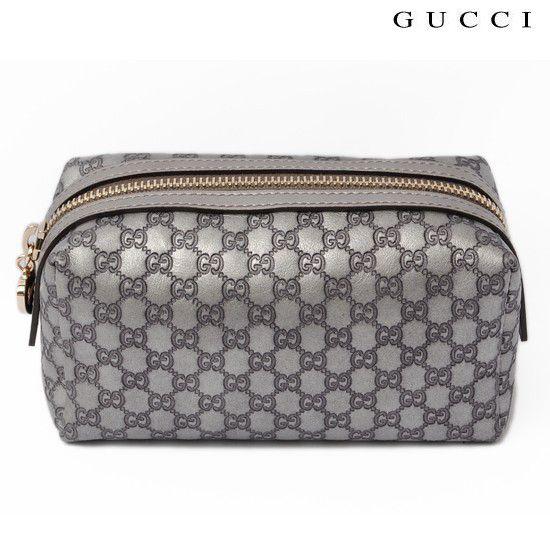 GUCCI グッチ コスメポーチ マイクログッチシマ ハート(HEART) GG 