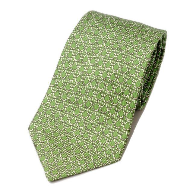 エルメス ネクタイ HERMES メンズ ライトグリーン/ホワイト シルク100％ :h-16-010:Import shop P.I.T. - 通販  - Yahoo!ショッピング