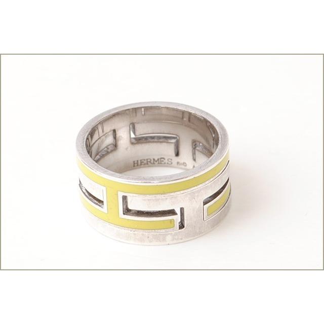 新品‼️HERMES エルメス ムーブアッシュ リング 指輪 シルバー イエロー