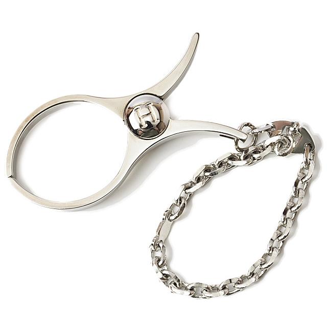 エルメス クリップ/キーホルダー HERMES フィルー グローブホルダー