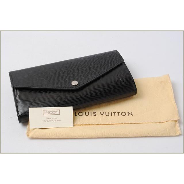 ルイヴィトン 財布 LOUIS VUITTON 長財布 ポルトフォイユ・サラ M60582 エピ ノワール｜brand-pit｜06