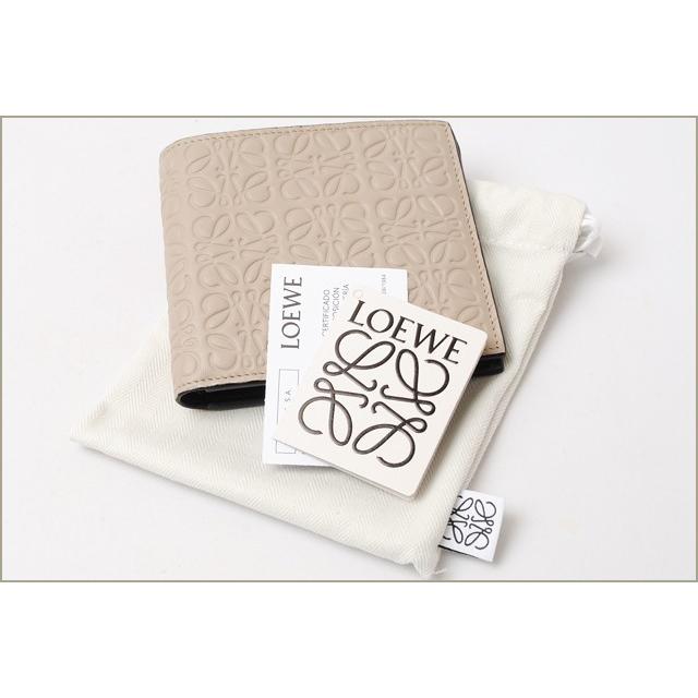 LOEWE ロエベ 財布 メンズ LOEWE 札入れ/折財布 カーフスキン SAND 