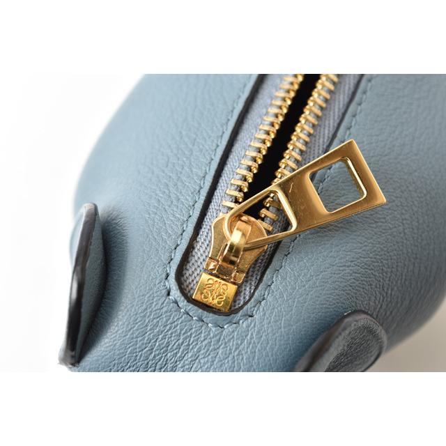 ロエベ LOEWE ケース 小銭入れ エレファント 象 レザー ブルー系 Amazon | (LOEWE) エレファント 象 アニマルコレクション ミニポーチ