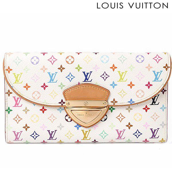 ■未使用■　ルイ・ヴィトン ポルト フォイユ ウジェニ 長財布 マルチカラー  M93738 【A53288】 LOUIS VUITTON - □未使用□ ルイ・ヴィトン ポルト フォイユ ウジェニ