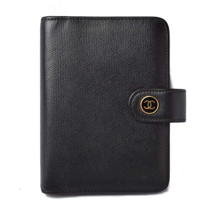 シャネル システム手帳カバー/アジェンダPM CHANEL ココマーク レザー 