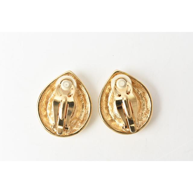 GIVENCHY ジバンシー カメオ イヤリング ゴールド ヴィンテージ 希少 
