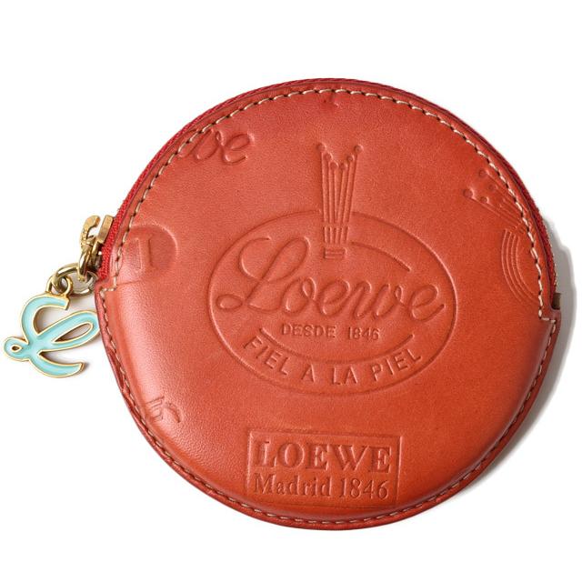 【美品】LOEWE ロエベ 丸型 160年記念 ケース 小銭入れ ジップ LOEWE（ロエベ） コインケース/小銭入れ LOEWE 160周年記念