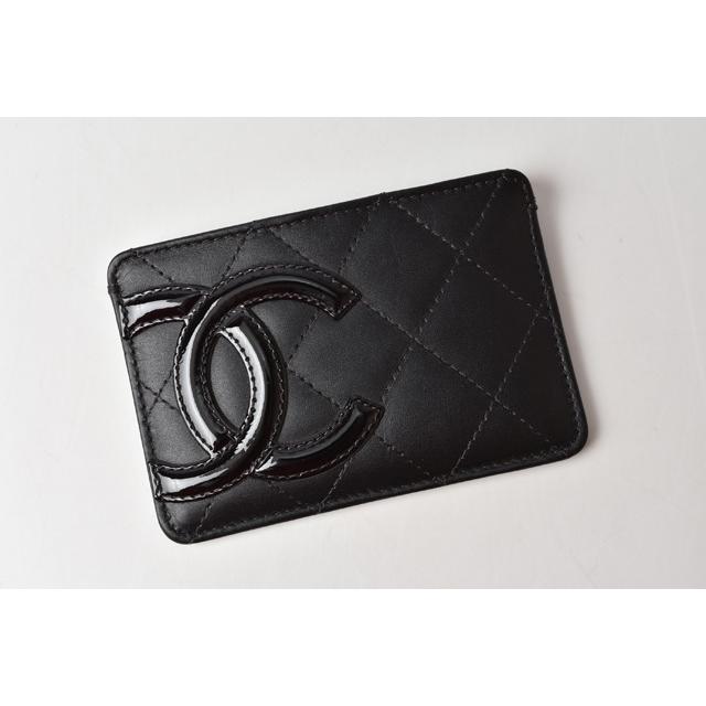 シャネル カードケース/名刺入れ CHANEL カンボンライン レザー シャネル カードケース/名刺入れ CHANEL カンボンライン レザー