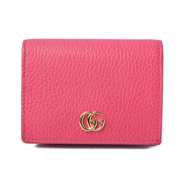 グッチ ミニ財布 GUCCI 折財布 456126 PETITE MARMONT/プチマーモント ピンク 未使用  :m211010-59-g:Import shop P.I.T. - 通販 - Yahoo!ショッピング