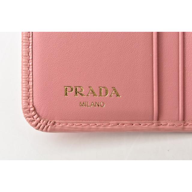 ＜新品＞PRADA 1ML018 VITELLO MOVE 折り財布★ PRADA（プラダ） 財布 折財布 1ML018 VITELLO MOVE/レザー PETALO