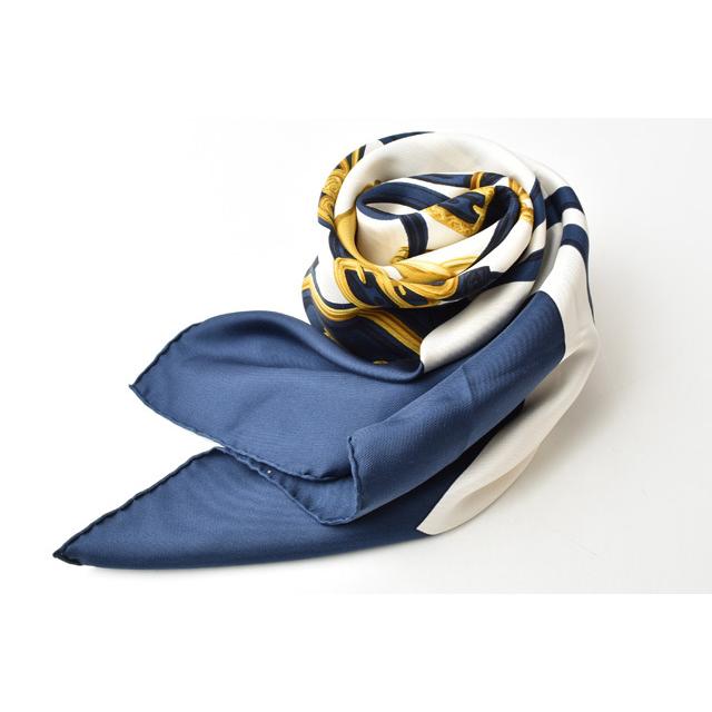 HERMES エルメス スカーフ カレ90 シルクツイル ベルトモチーフ HERMES エルメス スカーフ カレ90 シルクツイル ベルトモチーフ