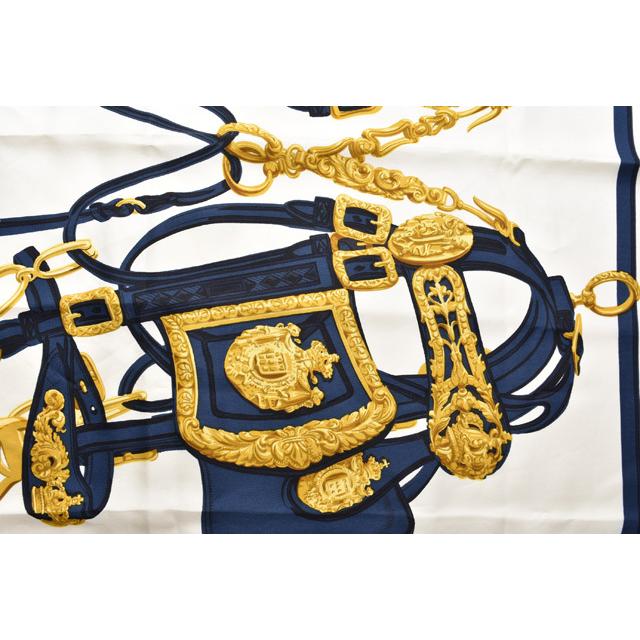 HERMES エルメス スカーフ カレ90 シルクツイル ベルトモチーフ HERMES エルメス スカーフ カレ90 シルクツイル ベルトモチーフ