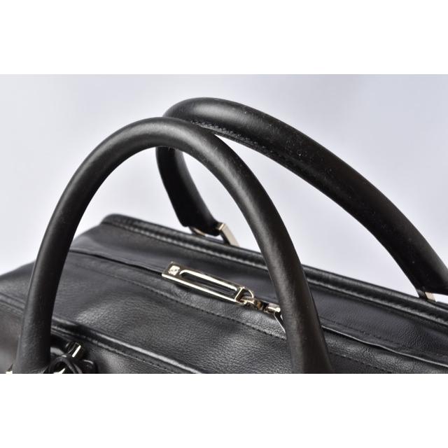 ロエベ 中古 ハンドバッグ LOEWE アマソナ36/AMAZONA 36 レザー ブラック｜brand-pit｜06