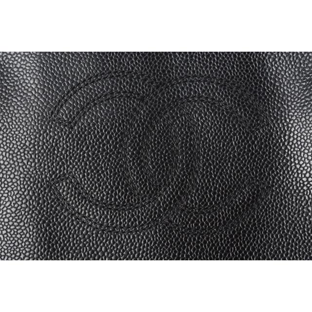 シャネル ショルダーバッグ/トートバッグ A4 CHANEL ココマーク キャビアスキン ブラック爆買の画像