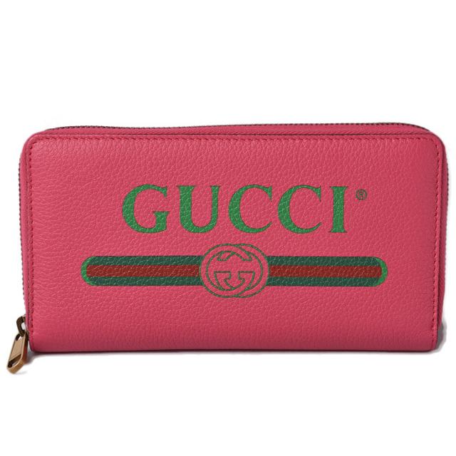 グッチシマ グッチ 財布 GUCCI 長財布 ヴィンテージロゴ プリント