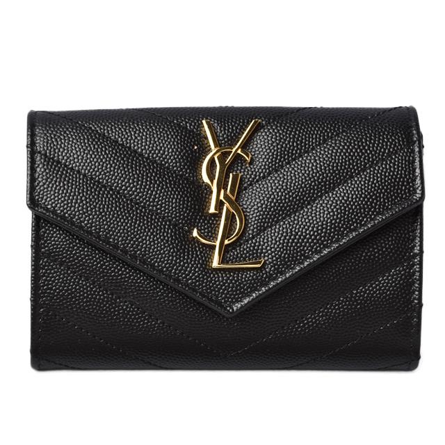 サンローランパリ ミニ財布/カードケース SAINT LAURENT PARIS モノグラム ENVELOPE CARD HOLDER WALLET  414404 ブラック :m2206-28-ysl:Import shop P.I.T. - 通販 - Yahoo!ショッピング