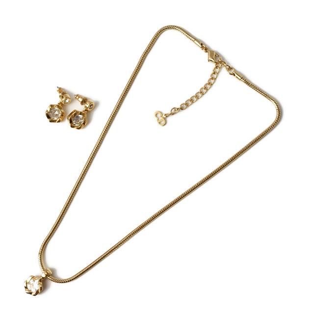 Christian Dior クリスチャンディオール ネックレス/ピアス Christian Dior クリスチャンディオール ネックレス/ピアス