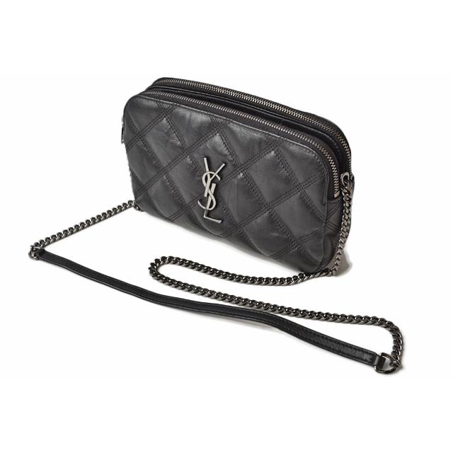 Yves Saint Laurent サンローラン ショルダーバッグ ベッキー ダブル 