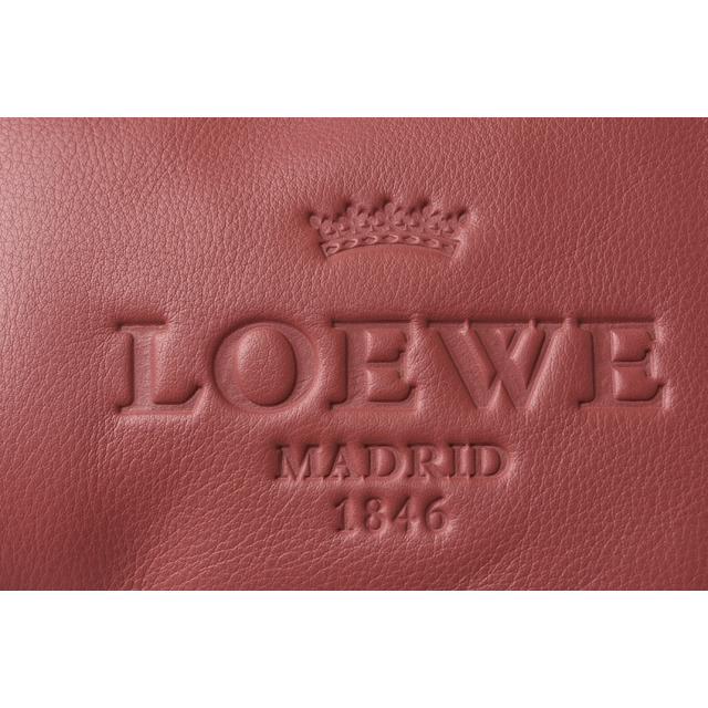 ロエベ ショルダーバッグ/クラッチポーチ 2way LOEWE HERITAGE ラムスキン ダークピンク｜brand-pit｜05