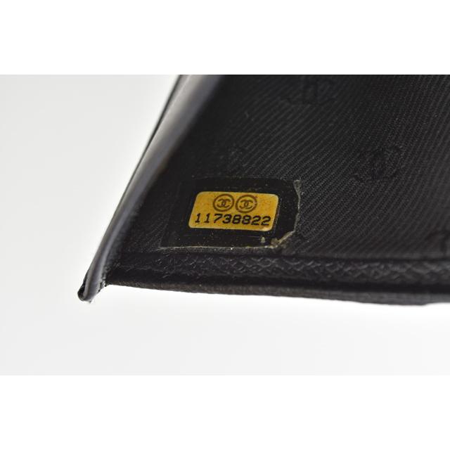 シャネル 財布 CHANEL 二つ折/折財布 A20902 ダブルホック ココマーク ブラック爆買の画像
