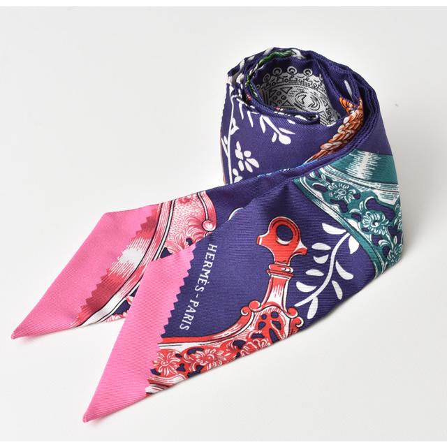 HERMES（エルメス） 未使用 ツイリー スカーフ シルクツイル ロイヤル