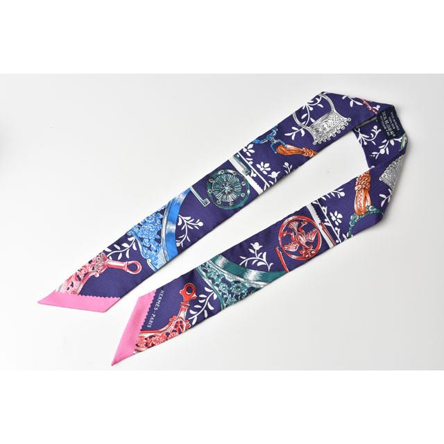 HERMES（エルメス） 未使用 ツイリー スカーフ シルクツイル ロイヤル