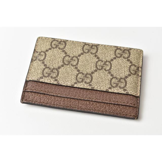 GGキャンバス グッチ カードケース/名刺入れ GUCCI ベージュ GGキャンバス グッチ カードケース/名刺入れ GUCCI ベージュ