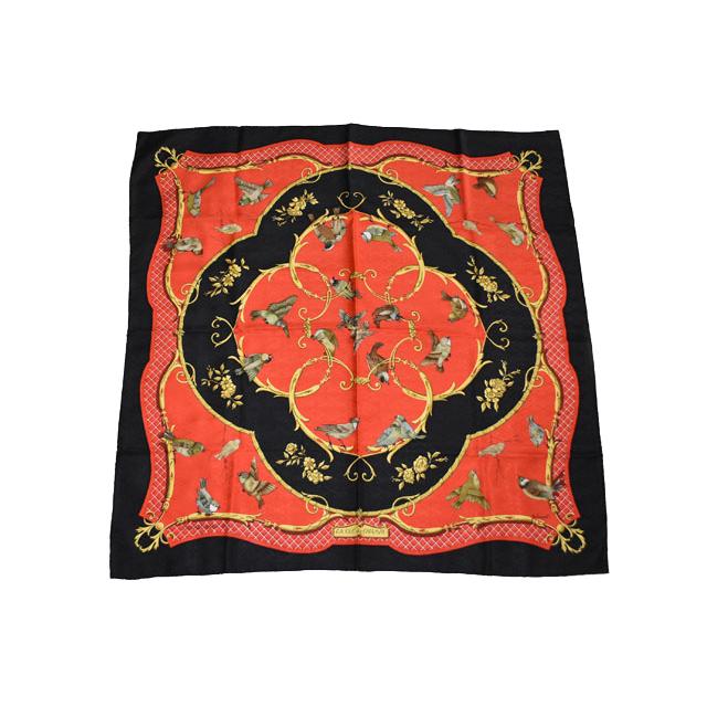 HERMES エルメス 未使用 スカーフ カレ90 シルクツイル LA CLE HERMES エルメス 未使用 スカーフ カレ90 シルクツイル LA CLE