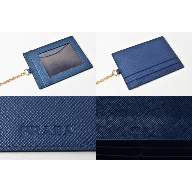 PRADA プラダ 財布 長財布/パスケース付 1MH132 BLUETTE/ブルー PRADA プラダ 財布 長財布/パスケース付 1MH132 BLUETTE/ブルー