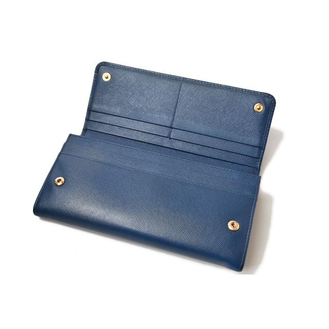 PRADA プラダ 財布 長財布/パスケース付 1MH132 BLUETTE/ブルー PRADA プラダ 財布 長財布/パスケース付 1MH132 BLUETTE/ブルー