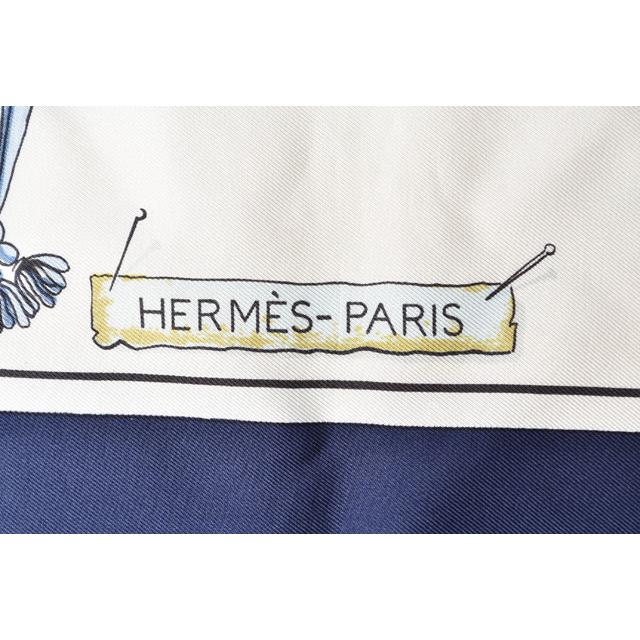 HERMES エルメス スカーフ カレ90 シルクツイル Pasementerie HERMES エルメス スカーフ カレ90 シルクツイル Pasementerie