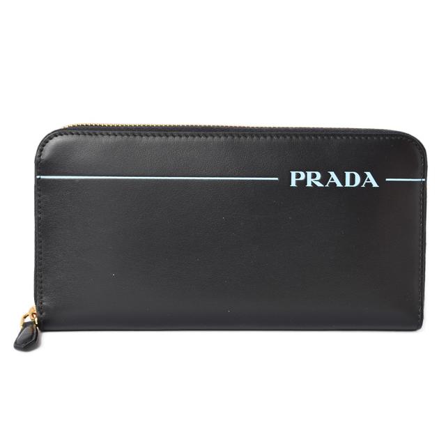 PRADA プラダ アウトレット 財布 長財布 1ML506 CITY CALF/カーフ NERO  