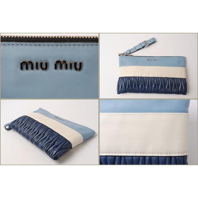 miu ミュウミュウ クラッチバッグ/トラベルポーチ miu RP0409