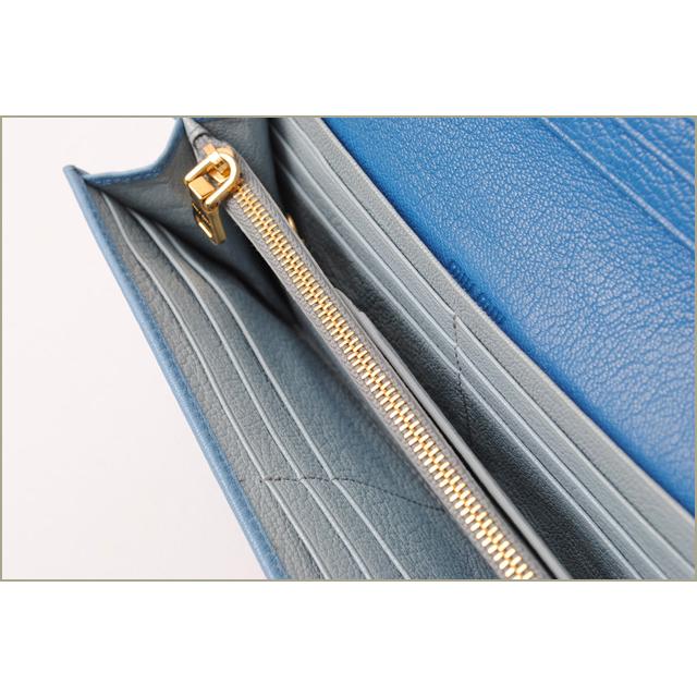 miu miu（ミュウミュウ） 財布 パスケース付 5MH109 MADRAS/マドラス